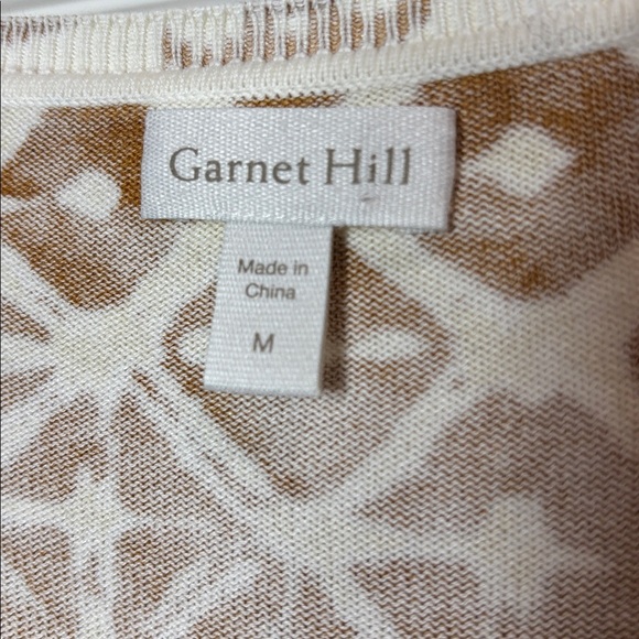 Garnet Hill Lightweight Sweater Top- M - Picture 6 of 8